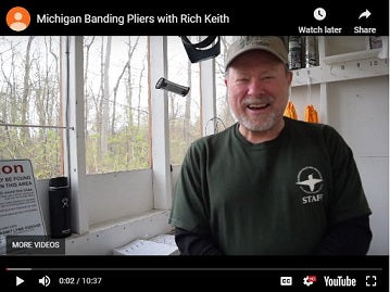 Michigan Banding with Rich Keith: Banding Tips and Plier Use